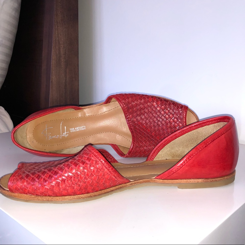 Red Sandals